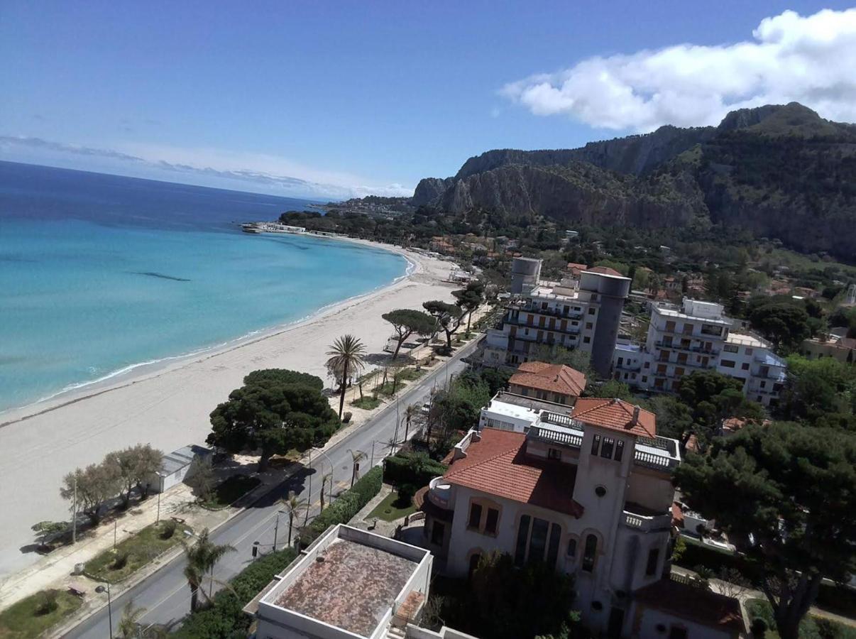 Villa Azzurra Beachfront Mondello - Palermo Exterior foto